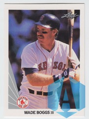 1990 Leaf - Wade Boggs - #51 - Boston Red Sox
